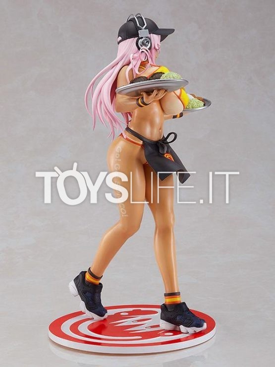 Max Factory Super Sonico Super Sonico Bikini Waitress 1 6 Pvc Statue