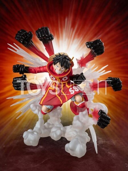 Bandai One Piece Monkey D. Luffy Gum Gum Hawk Gatling Figuarts ZERO Extra Battle Pvc Statue