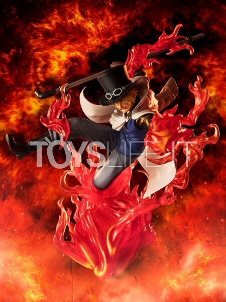 Bandai One Piece Sabo Fire Fist Rook Check Figuarts ZERO Extra Battle Pvc Statue