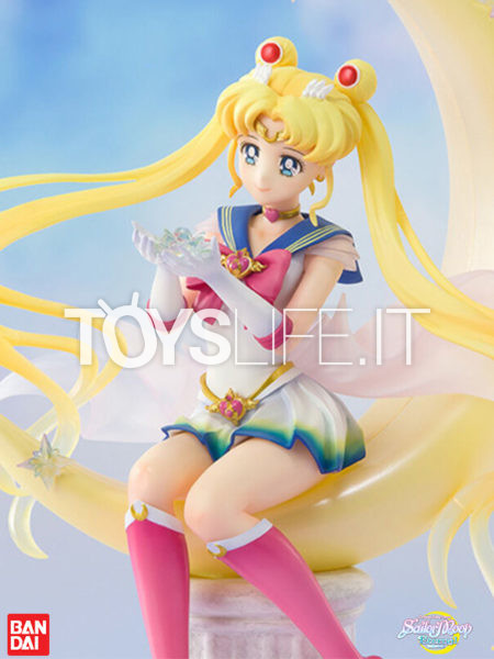Bandai Sailor Moon Eternal Super Sailor Moon Bright Moon Figuarts Zero Chouette Pvc Statue