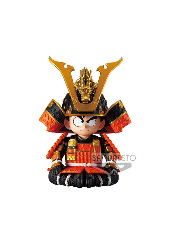 Banpresto Dragonball Z Kid Goku Japanese Armor & Helmet Pvc Figure