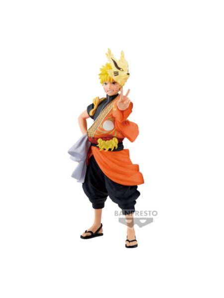 Banpresto Naruto Shippuden 20th Anniversary Costume Naruto Uzumaki PVC Statue