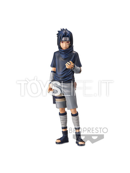Banpresto Naruto Shippuden Sasuke Uchiha  #2 Grandista Nero Figure
