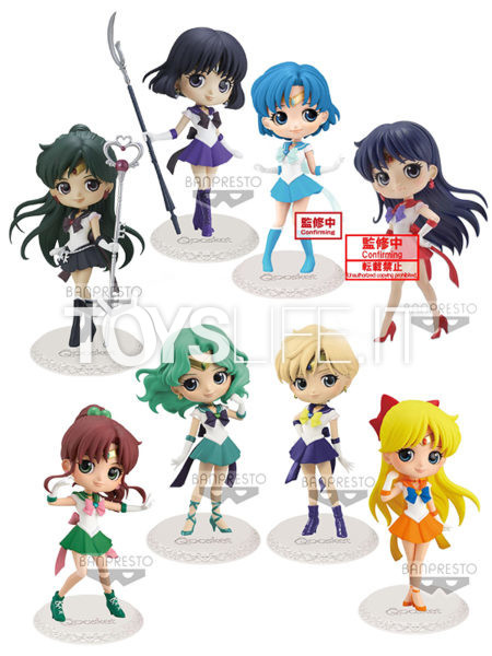 Banpresto Sailor Moon Eternal Sailor Pluto/ Saturn/ Mercury/ Mars/ Jupiter/ Neptune/ Venus/ Uranus Q-Posket Figure