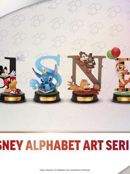 Beast Kingdom Toys 100 Years of Wonder Disney Alphabet Art Series Set