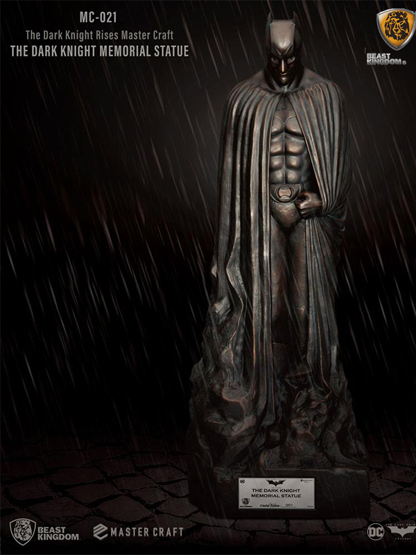 Beast Kingdom DC The Dark Knight Rises Mastercraft Dark Knight Memorial Statue
