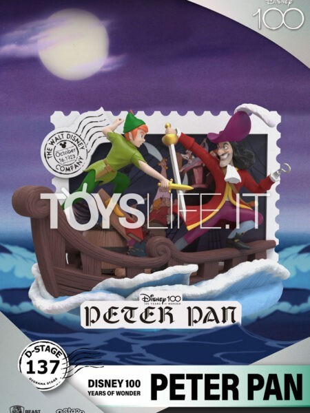 Beast Kingdom Toys 100 Years Of Wonder Disney Peter Pan Pvc Diorama