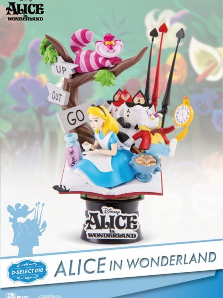 Beast Kingdom Toys Disney Alice In Wonderland Pvc Diorama