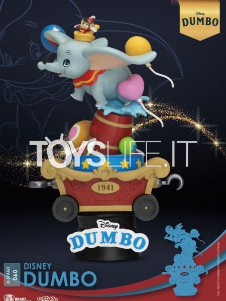 Beast Kingdom Toys Disney Dumbo Pvc Diorama
