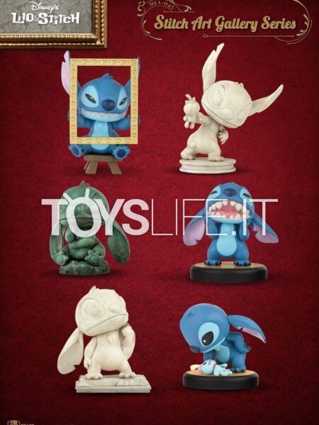 Beast Kingdom Toys Disney Lilo & Stitch Stitch Art Gallery Series Mini Egg Attack Figure Assortment Set