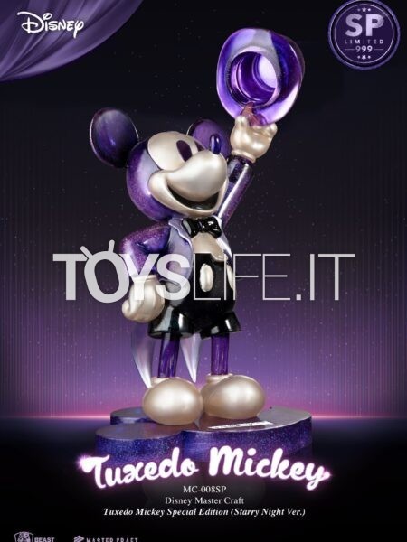 Beast Kingdom Toys Disney Tuxedo Mickey Starry Night Version Master Craft Limited Statue