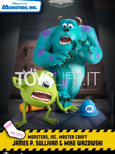 Beast Kingdom Toys Disney Monster Inc. James P. Sullivan & Mike Wazowski Master Craft Statue