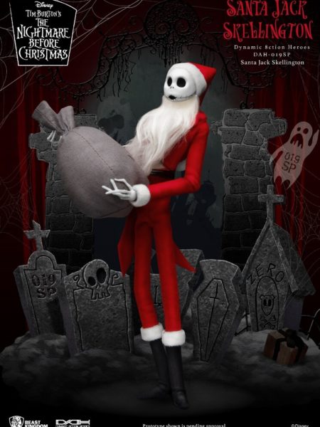Beast Kingdom Toys Disney Nightmare Before Christmas Santa Jack DAH 1:9 Figure