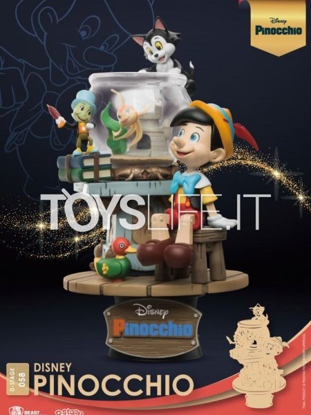 Beast Kingdom Toys Disney Pinocchio Pvc Diorama