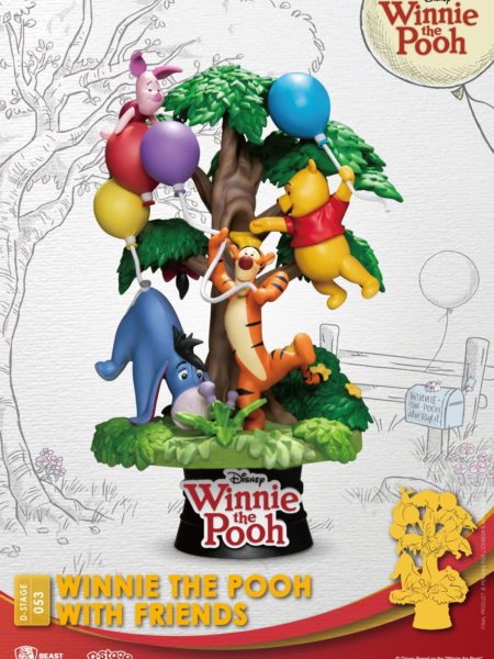 Beast Kingdom Toys Disney Winnie The Pooh Winnie And Friends Pvc Diorama