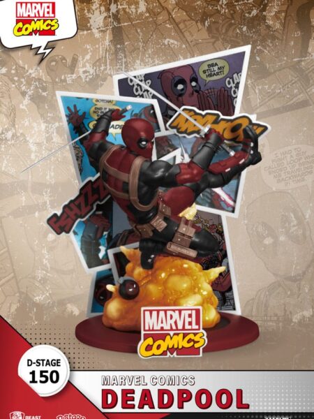 Beast Kingdom Toys Marvel Comics Deadpool Pvc Diorama