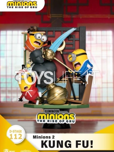 Beast Kingdom Toys Minions 2 Kung Fu Pvc Diorama