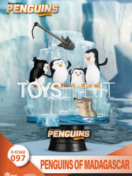 Beast Kingdom Toys Penguins Of Madagascar Pvc Diorama