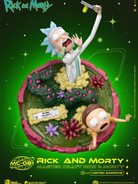 Beast Kingdom Toys Rick and Morty Rick & Morty Master Craft Statue