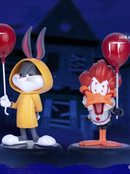 Beast Kingdom Toys Warner Bros 100th Anniversary Looney Tunes IT Mini Egg Attack 2-Pack Set