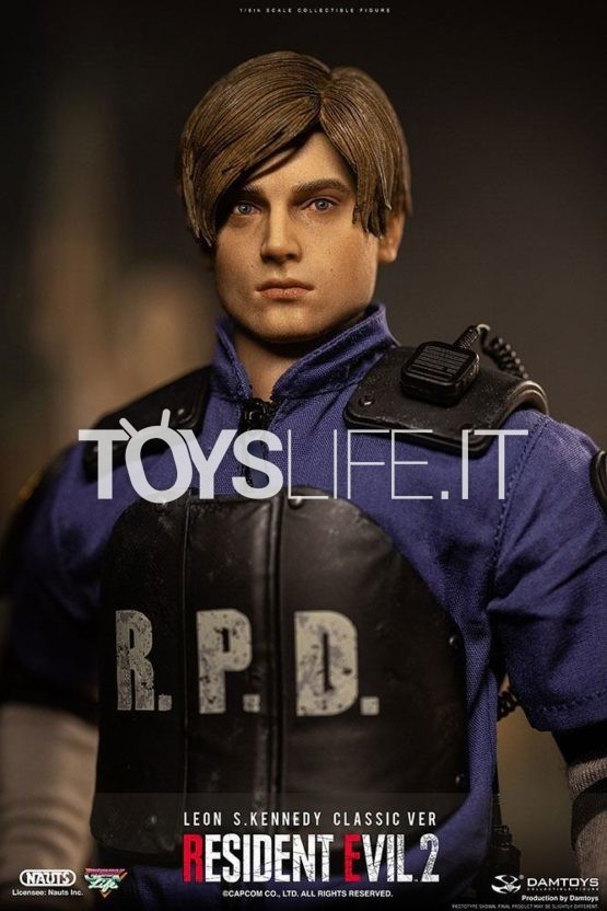 Damtoys Resident Evil 2 Leon S. Kennedy Classic Version 1:6 Figure ...