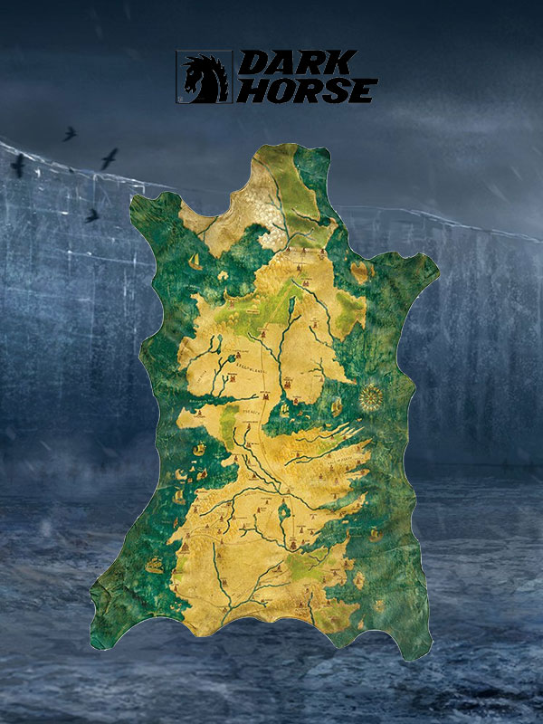 Dark Horse Game of Thrones Westeros Map Replica 1:1