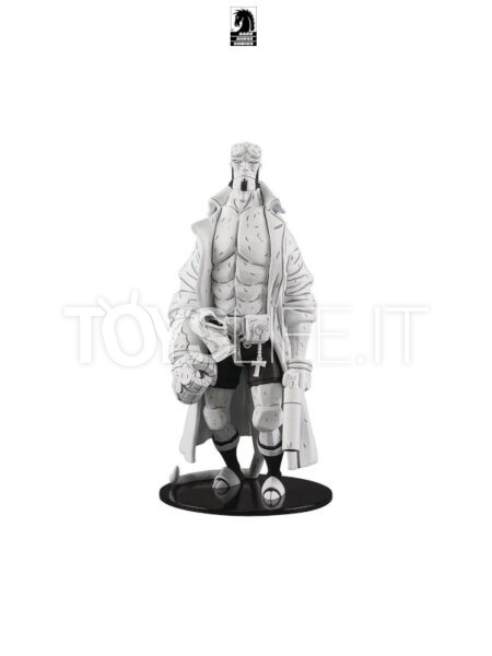 Dark Horse Hellboy 30th Anniversary Hellboy Mike Mignola B&W Variant Vinyl Statue Previews Exclusive