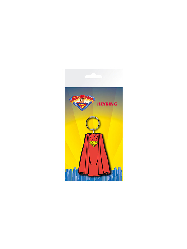 Dc Comics Superman Rubber Keychain Portachiavi