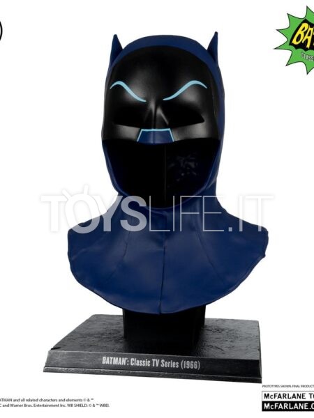 DC Direct McFarlane Toys DC Batman 1966 Bat Cowl 1:1 Lifesize Replica