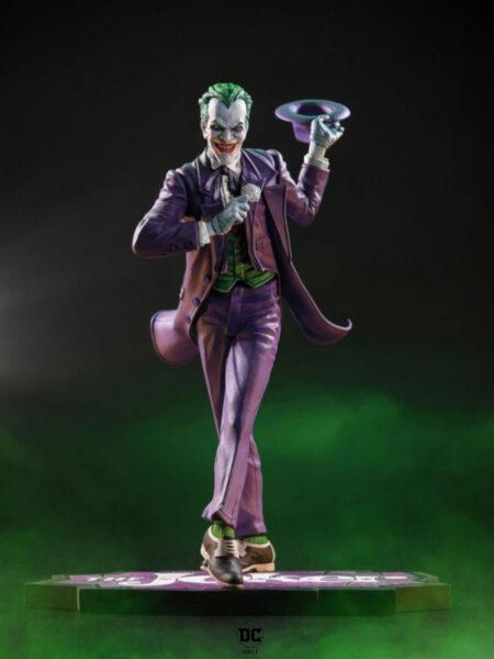 DC Direct The Joker Purple Craze The Joker 1:10 Statue by Alex Ross