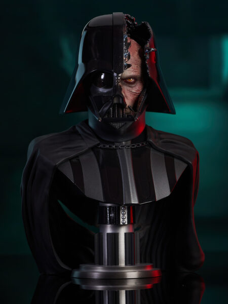 Diamond Select Star Wars Obi-Wan Kenobi Legends In 3D Darth Vader Broken Helmet 1:2 Bust