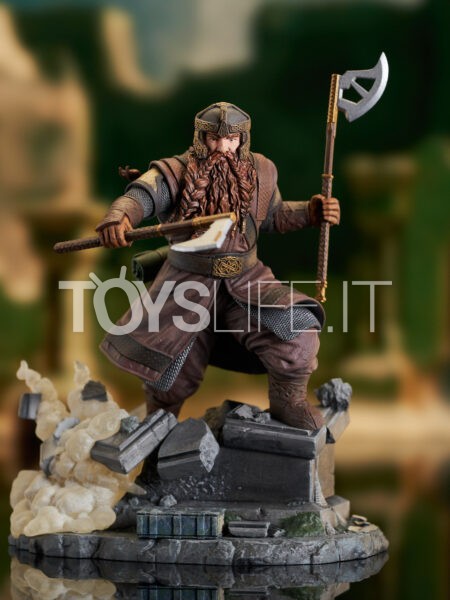 Diamond Select The Lord of the Rings Gimli Deluxe Gallery Pvc Statue