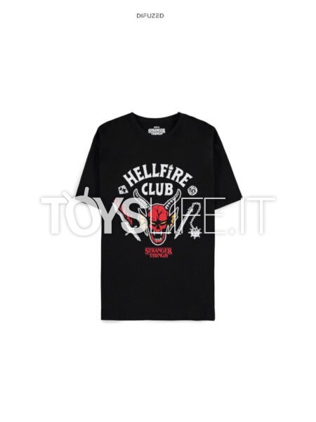 Difuzed Stranger Things D&D Hellfire Club T-Shirt Maglia