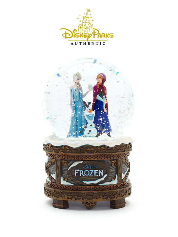 Disneyparks Authentic Frozen Anna & Elsa Snowglobe