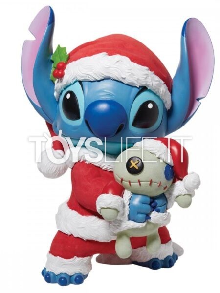 Disney Showcase Christmas Santa Stitch Statement Figurine
