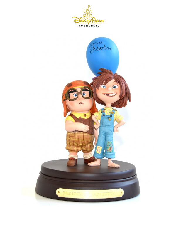 Disneyparks Authentic UP Carl & Ellie 10th Anniversary Limited Statue