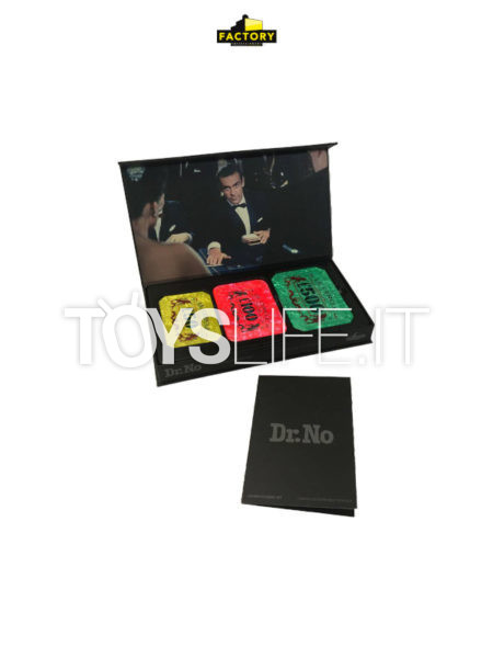 Factory Entertainment James Bond Dr. No Casino Plaques Limited Edition 1:1 Replica