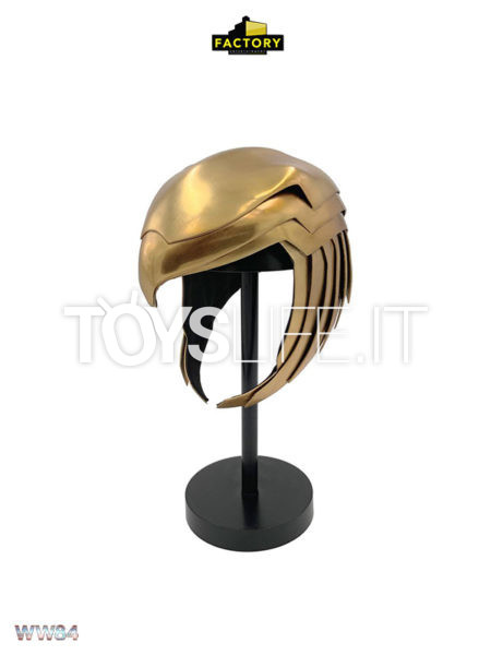 Factory Entertainment Wonder Woman 1984 Golden Armor Helmet 1:1 Lifesize Replica
