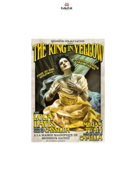 Fanattik Arkham Horror The King In Yellow 42x30 Art Print Limited Edition