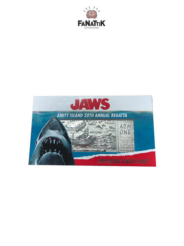 Jaws Replica Regatta Ticket Limited Silver Plated Replica