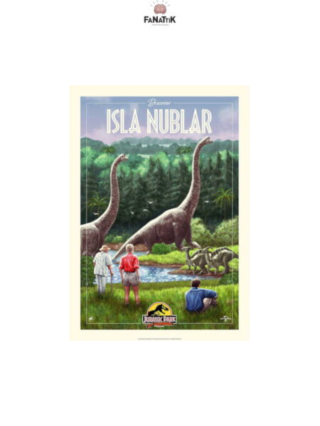 Fanattik Jurassic Park 30th Anniversary Limited Edition Art Print