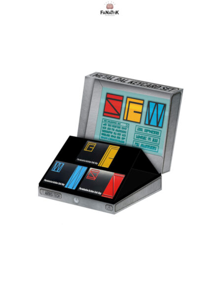 Fanattik Metal Gear Solid Keycard Set Limited Edition Replica