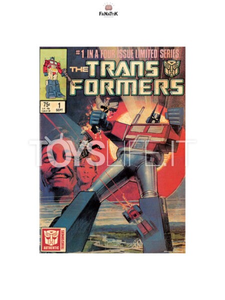 Fanattik Transformers 40th Anniversary Limited Edition Art Print