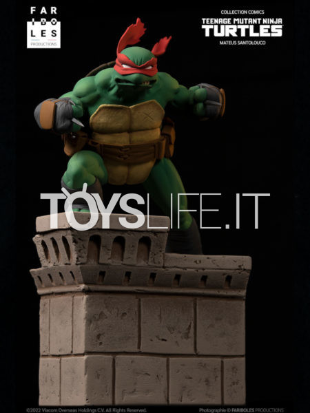 Fariboles Productions Teenage Mutant Ninja Turtles Raphael Statue