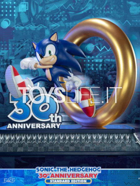First4Figures Sonic The Hedgehog Sonic The Hedgehog 30th Anniversary Statue