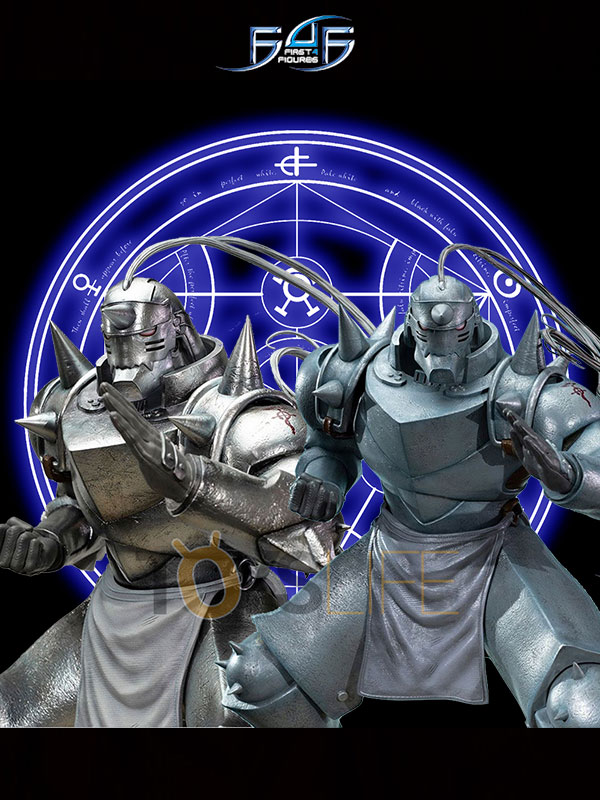 First4Figures Full Metal Alchemist Alphonse Elric Gray/Silver Variant Statue