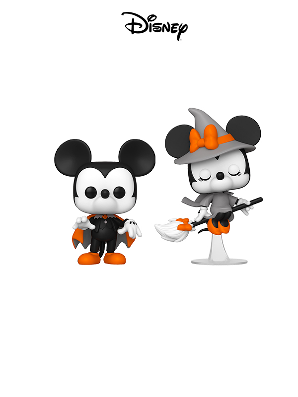 Funko Disney Halloween Spooky Mickey/ Witchy Minnie