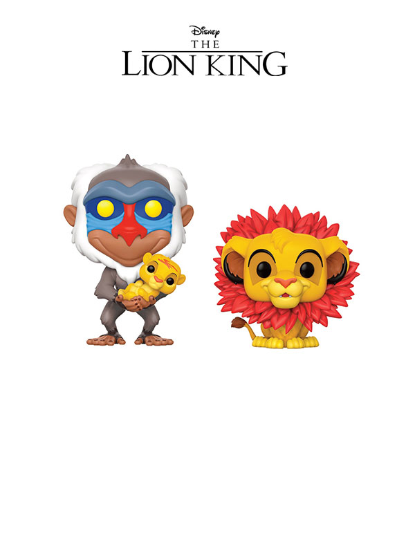 Funko Disney The Lion King Simba Leaf & Rafiki With Simba Copy