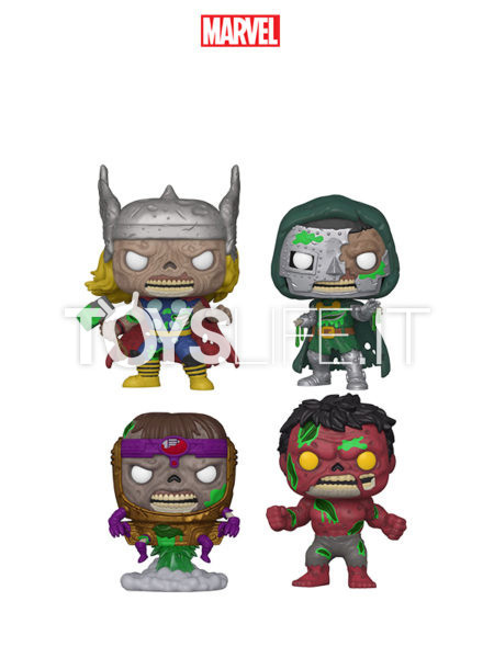 Funko Marvel Zombies Thor/ Dr. Doom/ Modok/ Red Hulk