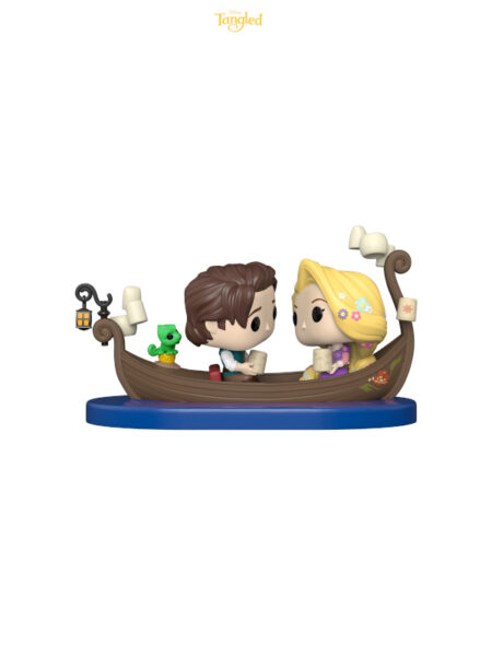 Funko Movie Moment Disney 100th Anniversary Rapunzel and Flynn Ryder on Boat